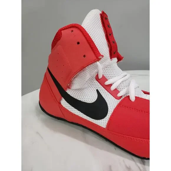 Nike Fury Combat Red White Black Wrestling Shoes boxing‎ Mens AO2416-601 Size 11